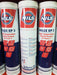 CARTUCCE GRASSO NILS NILEX 400gr Alta temp. resist. acqua, Martelli pneum. 5 PZ