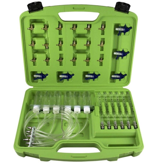 Tester Diesel Misuratore Flusso Adattatore Set Iniettore Common Rail 6 Cilindri
