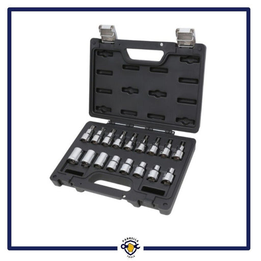 SET VALIGETTA CHIAVI A BUSSOLA TORX BETA 1/2" 17PEZZI BW923E-FTX/C17