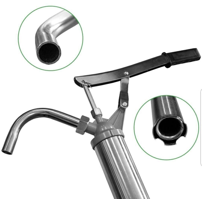 POMPA MANUALE TELESCOPICA TRAVASO OLIO GASOLIO FUSTO DA 20 50 200 LT