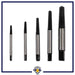 KIT ESTRATTORE PER VITI BULLONI DANNEGGIATE SPEZZATE SET 5PEZZI M3 M6 M8 M11 M14