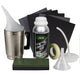 KIT COMPLETO RINNOVA LUCIDA FARI CON POLIMERO LIQUIDO X USO PROFESSIONALE