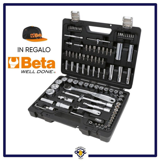 SET VALIGETTA BETA CHIAVI A BUSSOLA INSERTI CRICCHETTO 1/2 1/4 903E/C98 +OMAGGIO