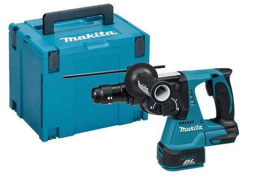 MAKITA TASSELLATORE A BATTERIA  DHR243ZJ IN VALIGETTA  18V CON DOPPIO MANDRINO