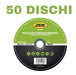 Disco Abrasivo da taglio per ferro smerigliatrice 115 1,0X22,23MM ULTRA SOTTILE 