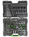 VALIGIA SET CHIAVI A BUSSOLA 216 PEZZI VANADIUM CON CRICCHETTO JBM 216 PZ