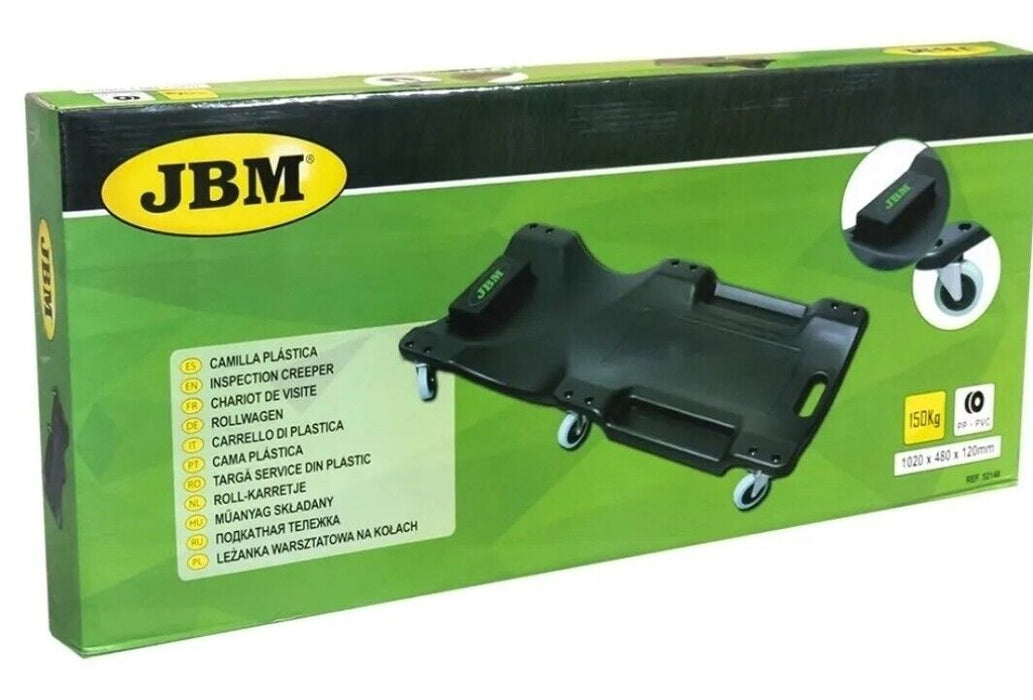 Carrello Sotto Auto Meccanico 102cm  Lettino Sottomacchina Poggia Testa 150kg
