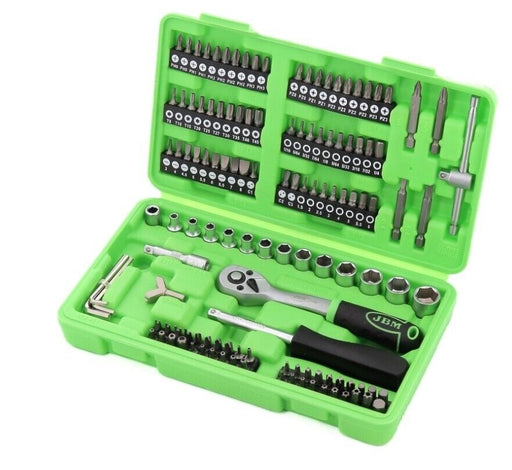 VALIGIA SET INSERTI E PUNTE DA 130 PEZZI CRICCHETTO 1/4