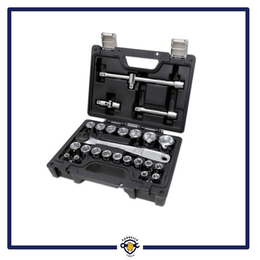 VALIGETTA ATTREZZI BETA ASSORTIMENTO CHIAVI BUSSOLE ESAGONALI 1/2" 25PEZZI