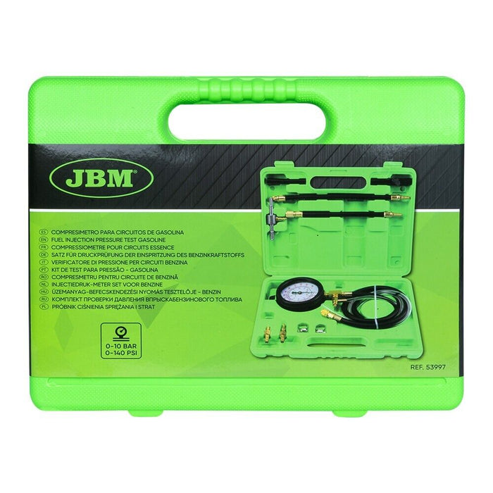 KIT TESTER PRESSIONE PER CIRCUITI BENZINA VERIFICATORE DI PRESSIONE