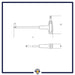 SERIE CHIAVI TORX CON IMPUGNATURA BETA 6PEZZI 97TTX/S6 T10-T15-T20-T25-T30-T40