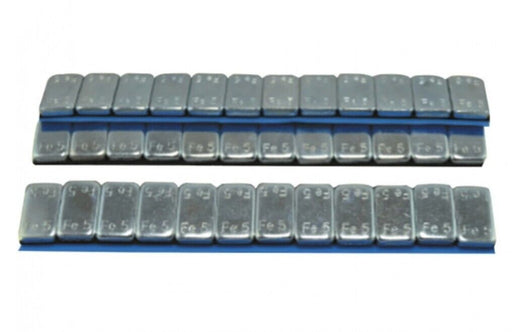 Pesi Piombo Adesivi Equilibratura Cerchi Auto Lega 100 pezzi 6kg (5x12) 