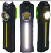 TORCIA LED RICARICABILE USB TASCABILE MINI TATTICA CALAMITA LUCE REGOLABILE