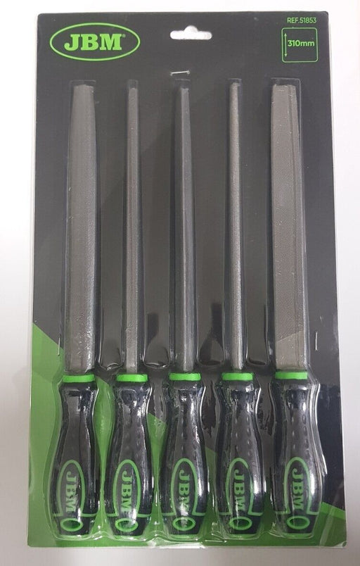 Lime raspe per acciaio ferro e metalli 5 pz da 310 mm professionali  