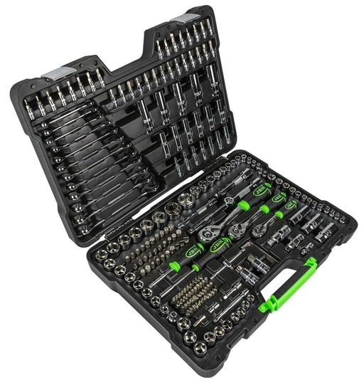 VALIGIA SET CHIAVI A BUSSOLA 216 PEZZI VANADIUM CON CRICCHETTO JBM 216 PZ