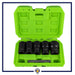KIT DI BUSSOLE TWIST PER ESTRAZIONI DADI SICUREZZA 1/2”  6PEZZI 17-19-21-23-27MM