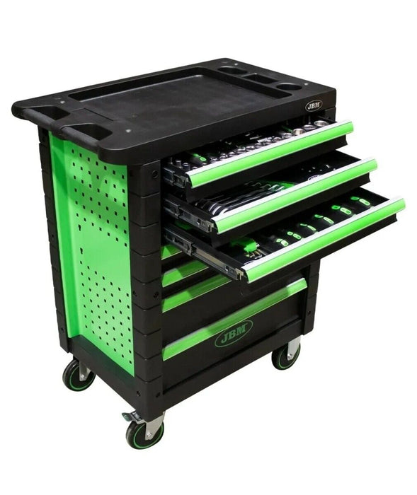 Carrello portautensili da officina con 7cassetti portattrezzi attrezzi 172 pz