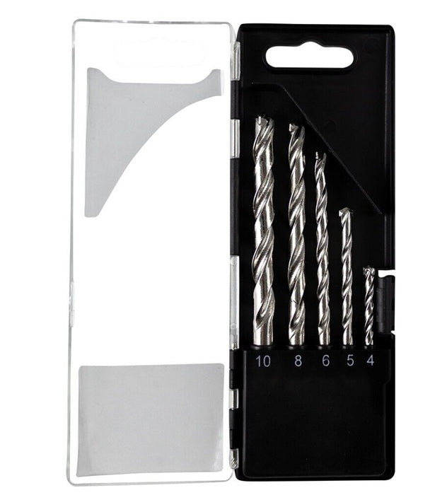 SET KIT 5 PUNTE PROFESSIONALI PER TRAPANO MURO PIETRA E CEMENTO ARMATO 4-10 MM 